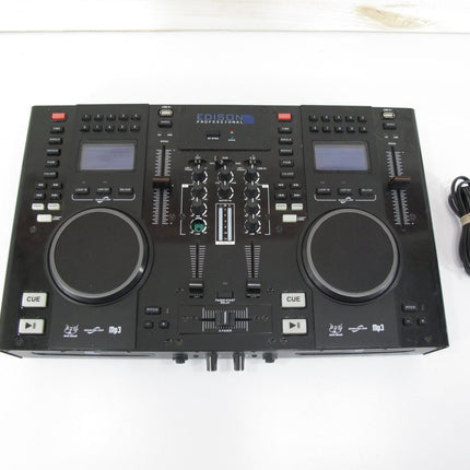 Edison Scratch 2500 MKIV Professional DJ Dual Deck CD Vinyl Simulating Scratch Mixing Console Interface Controller - ZeereeZ