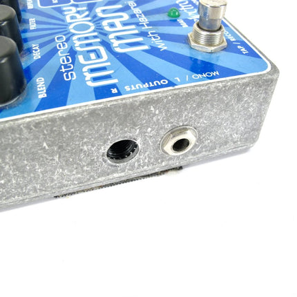 Electro - Harmonix Stereo Memory Man w/ Hazarai Guitar Looper Sampler Effects Pedal - ZeereeZ