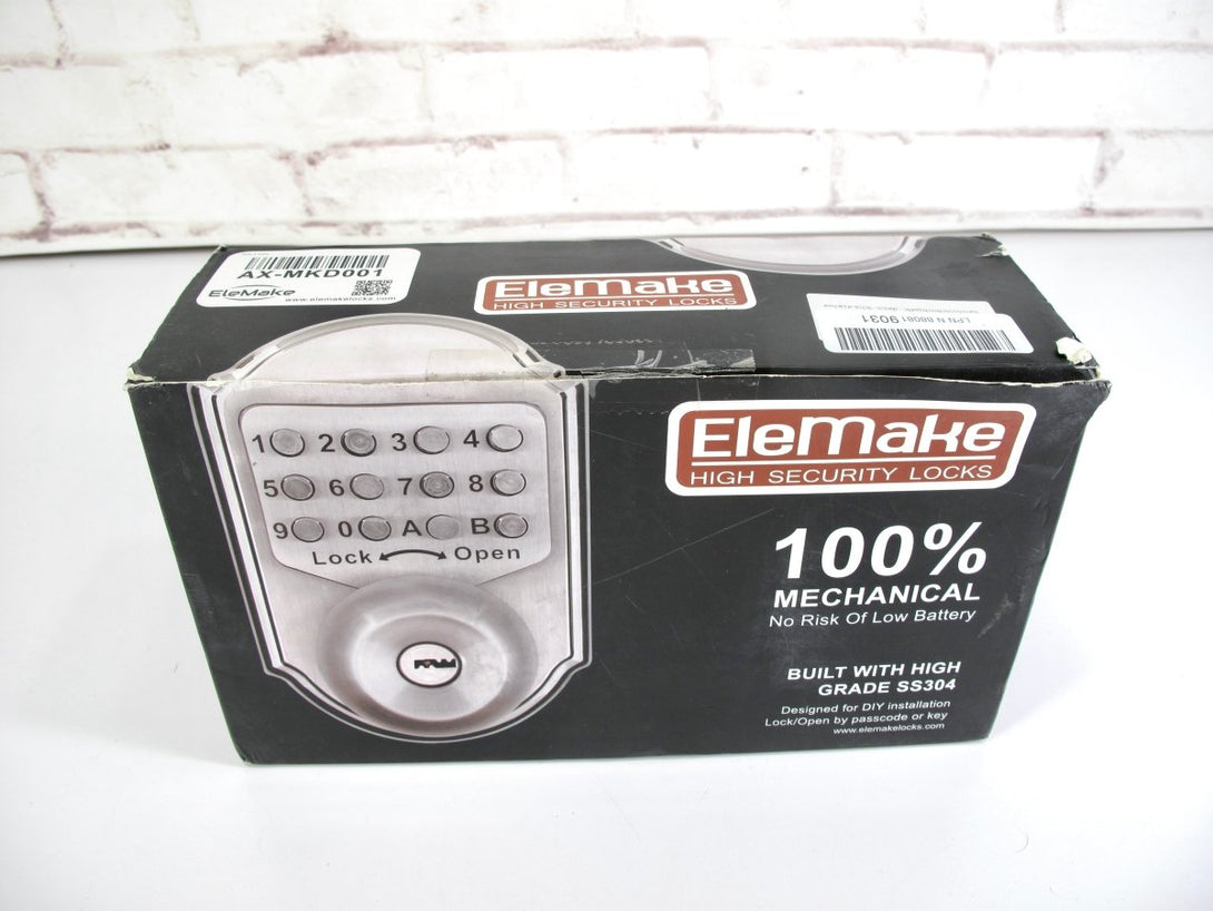 Elemake AX - MKD001 High Security Locks Keyless Entry Digital Pass Code - ZeereeZ