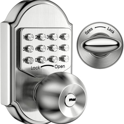 Elemake AX - MKD001 High Security Locks Keyless Entry Digital Pass Code - ZeereeZ
