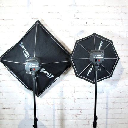 Elinchrom D - LiTE RX 4 Softbox To Go Photoragphy Camera Lighting Kit - ZeereeZ