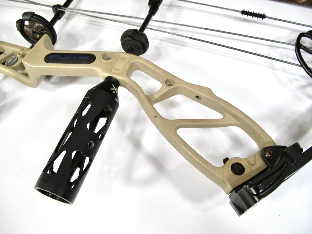 Elite Terrain 55 - 70# 25.5 - 31.5” Mountain Tan Compound Bow Right Hand - ZeereeZ