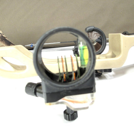 Elite Terrain 55 - 70# 25.5 - 31.5” Mountain Tan Compound Bow Right Hand - ZeereeZ