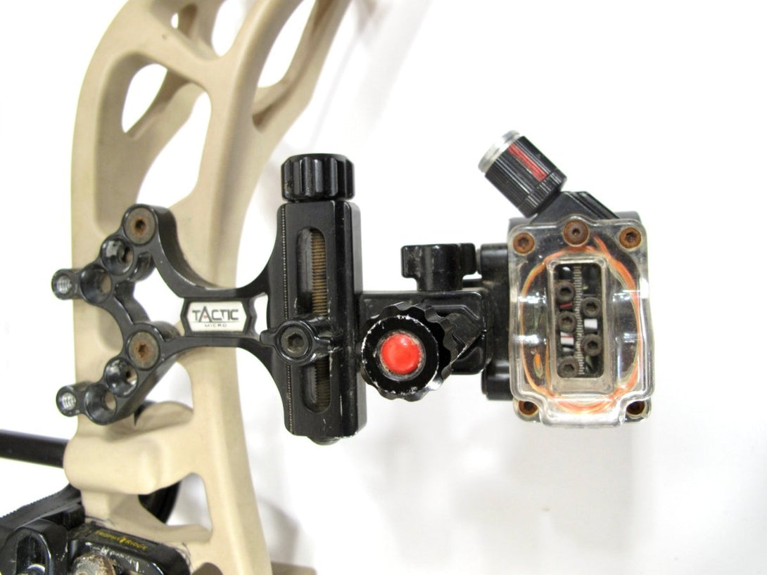 Elite Terrain 55 - 70# 25.5 - 31.5” Mountain Tan Compound Bow Right Hand - ZeereeZ