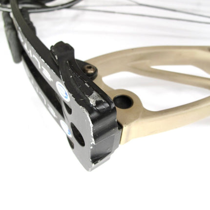 Elite Terrain 55 - 70# 25.5 - 31.5” Mountain Tan Compound Bow Right Hand - ZeereeZ