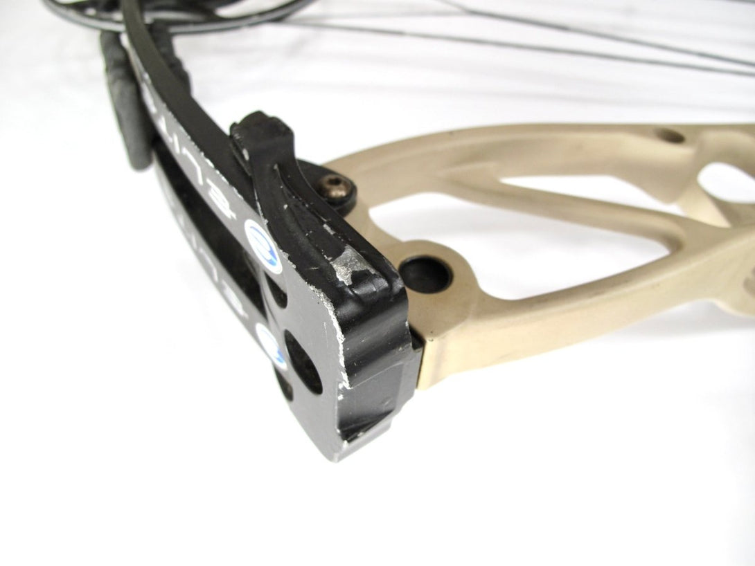 Elite Terrain 55 - 70# 25.5 - 31.5” Mountain Tan Compound Bow Right Hand - ZeereeZ
