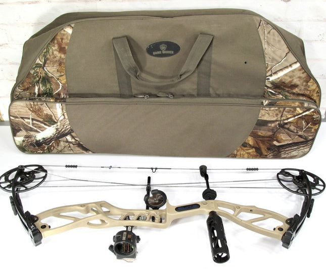 Elite Terrain 55 - 70# 25.5 - 31.5” Mountain Tan Compound Bow Right Hand - ZeereeZ
