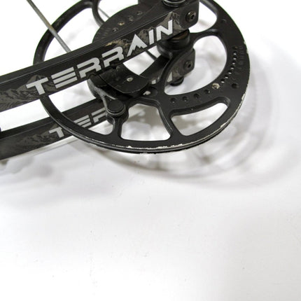 Elite Terrain 55 - 70# 25.5 - 31.5” Mountain Tan Compound Bow Right Hand - ZeereeZ