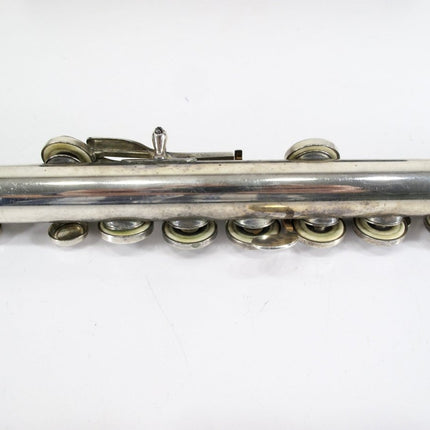 Emerson ELD EF1 Soprano Student C - Foot Silver Plated Nickel Flute with Case - ZeereeZ