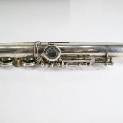 Emerson ELD EF1 Soprano Student C - Foot Silver Plated Nickel Flute with Case - ZeereeZ