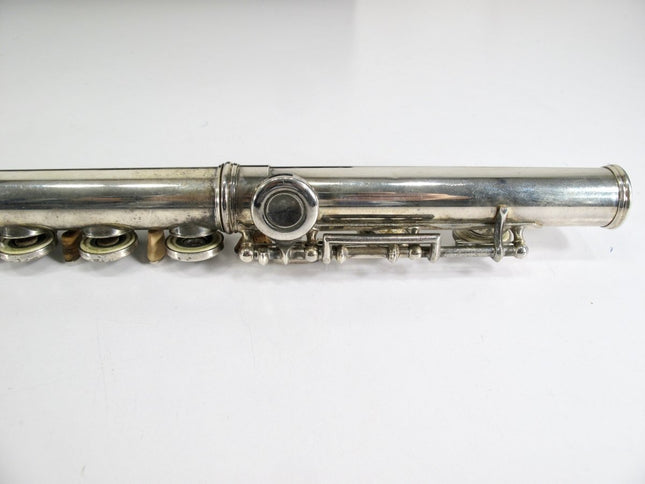 Emerson ELD EF1 Soprano Student C - Foot Silver Plated Nickel Flute with Case - ZeereeZ