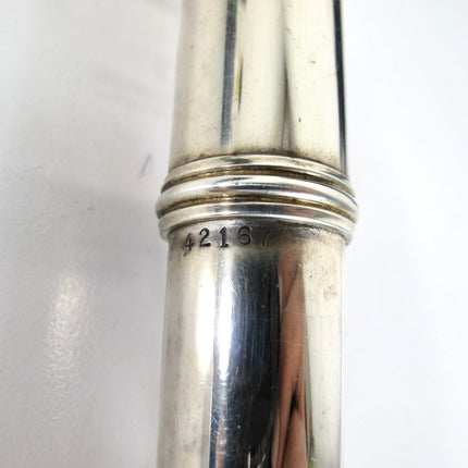 Emerson ELD EF1 Soprano Student C - Foot Silver Plated Nickel Flute with Case - ZeereeZ