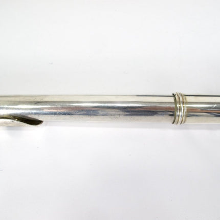 Emerson ELD EF1 Soprano Student C - Foot Silver Plated Nickel Flute with Case - ZeereeZ