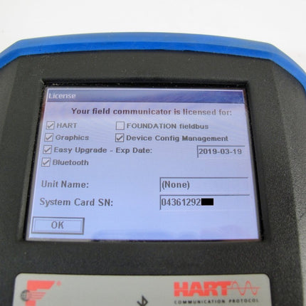 Emerson Hart 475 Silver Edition Field Communicator Ver 3.9 Handheld Testing Device - ZeereeZ