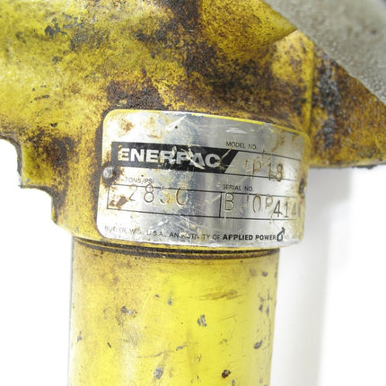 Enerpac P18 Hydraulic Pump w/ Hold Down Clamp - ZeereeZ