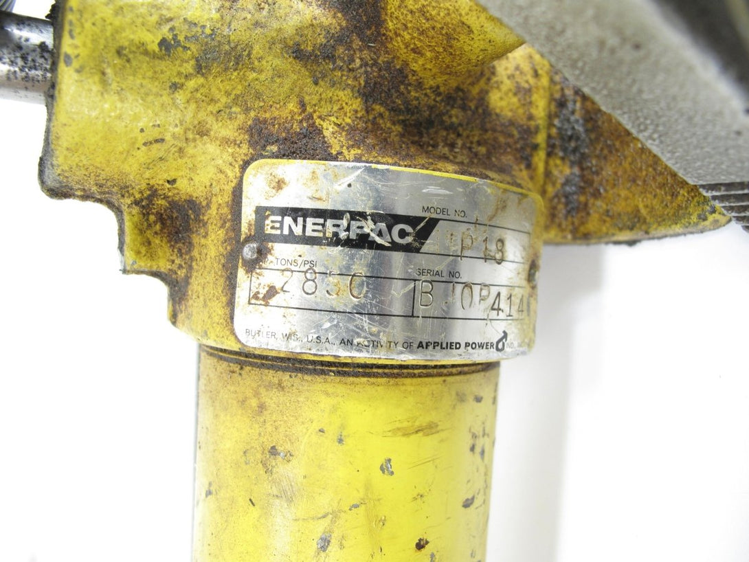 Enerpac P18 Hydraulic Pump w/ Hold Down Clamp - ZeereeZ