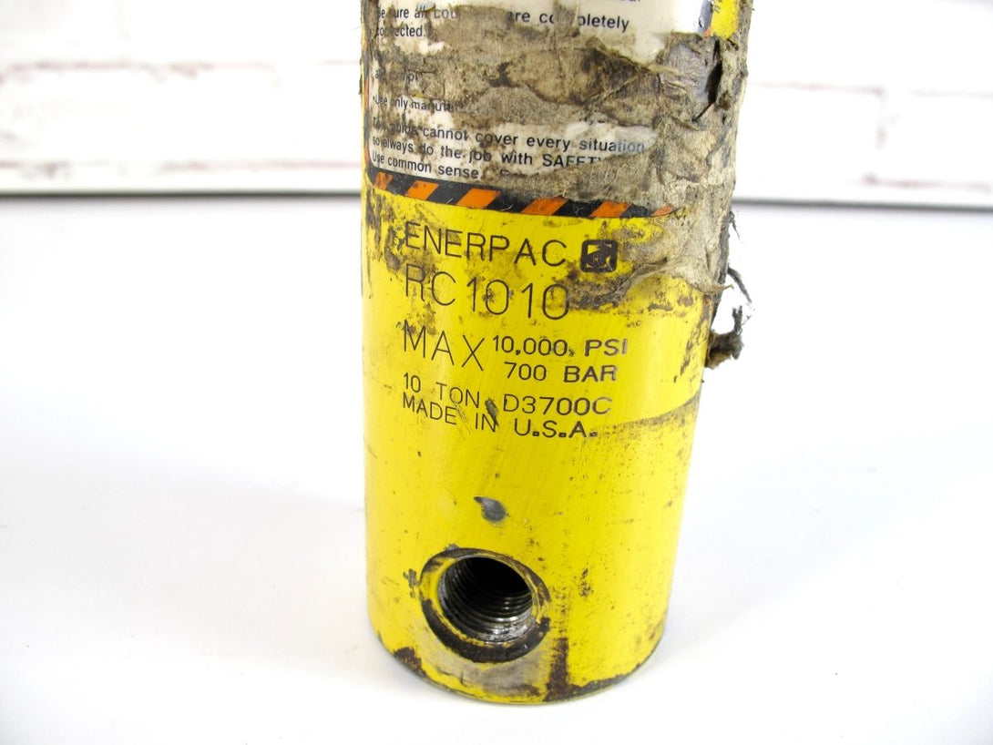 Enerpac RC - 1010 Hydraulic Cylinder 10 Ton 10" Stroke 10000 PSI - ZeereeZ