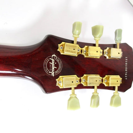 Epiphone Blueshawk Deluxe Wine Red Electric Guitar w/ P90 Soapbar Pickups - ZeereeZ