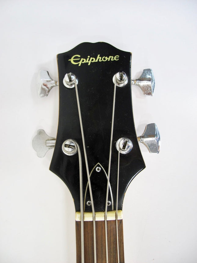 Epiphone ET - 280 Vintage Cherry Finish 1970s 4 String Solid Body Bass Guitar - ZeereeZ