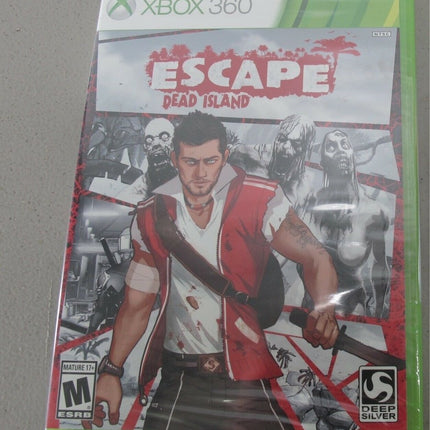 Escape Dead Island Microsoft Xbox 360 Adventure Zombie Game - Brand New - ZeereeZ