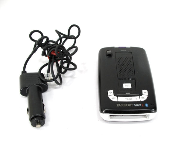Escort PASSPORT MAX 2 II Police Bluetooth GPS Radar Detector - ZeereeZ