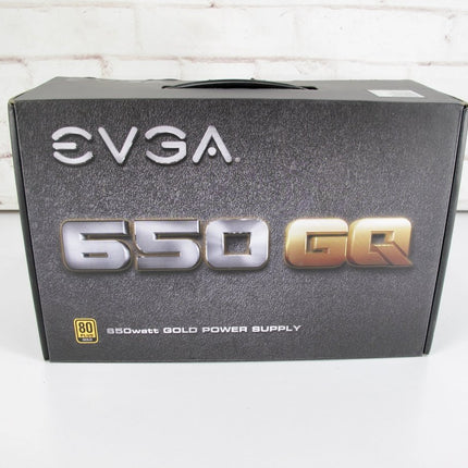 EVGA 650W ATX Modular GQ 650 Watt Gold Computer Power Supply - ZeereeZ