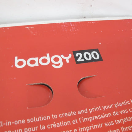 Evolis Badgy200 Single Sided Dye Thermal Transfer ID Card Printer - ZeereeZ