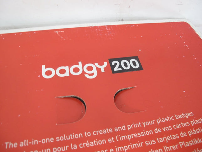 Evolis Badgy200 Single Sided Dye Thermal Transfer ID Card Printer - ZeereeZ