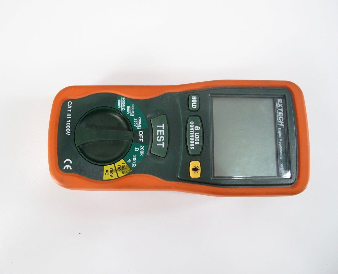 Extech 380260 Autoranging Digital Insulation Tester MegohmMeter w/ Leads - ZeereeZ