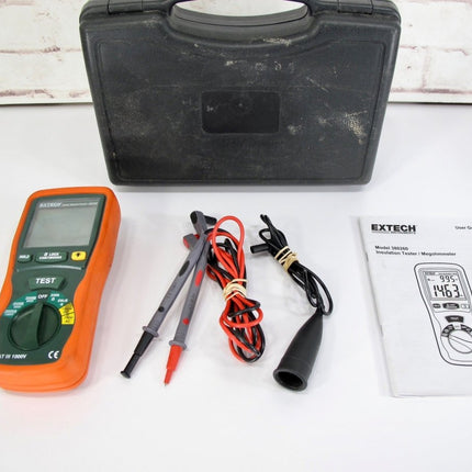 Extech 380260 Autoranging Digital Insulation Tester MegohmMeter w/ Leads - ZeereeZ