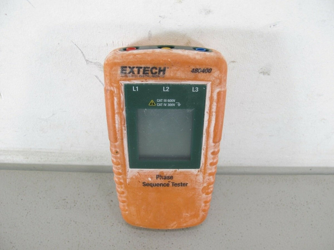 EXTECH 480400 Phase Sequence Tester 40 600VAC - ZeereeZ