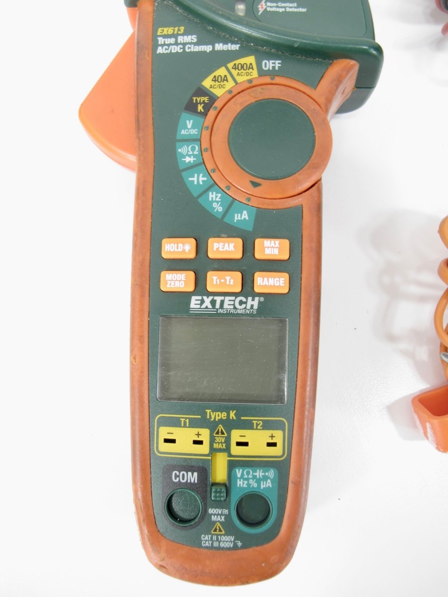 Extech Instruments EX613 AC/DC Clamp Multimeter - ZeereeZ