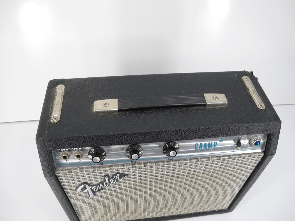 Fender Champ Silverface 1979/80 Vintage Guitar Tube Combo Amplifier Amp - ZeereeZ