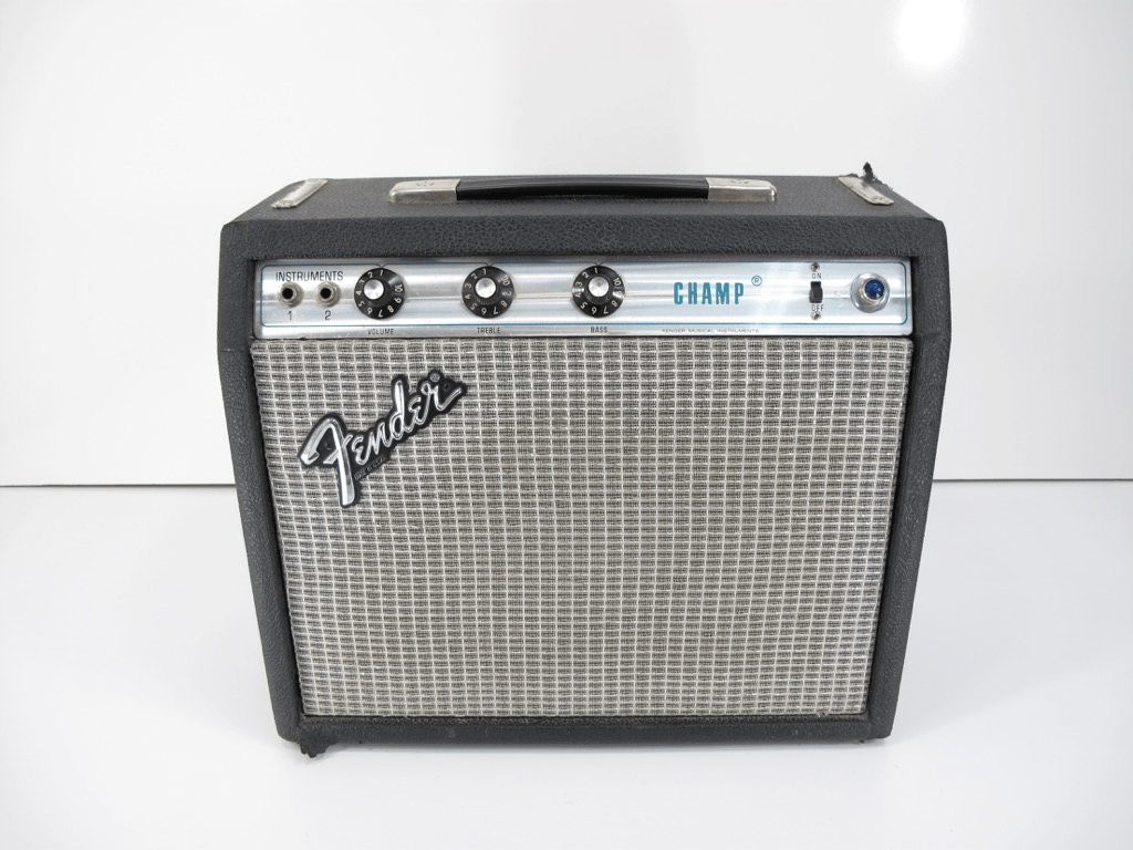 Fender Champ Silverface 1979/80 Vintage Guitar Tube Combo Amplifier Amp - ZeereeZ