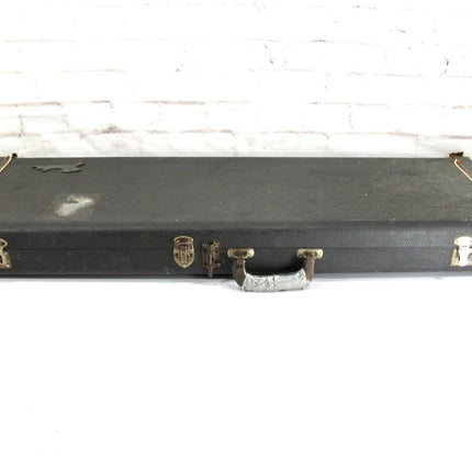 Fender G&G 1970s Deluxe Strat/Tele Case Black/Amber Satin Interior Guitar Case - ZeereeZ
