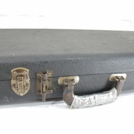 Fender G&G 1970s Deluxe Strat/Tele Case Black/Amber Satin Interior Guitar Case - ZeereeZ