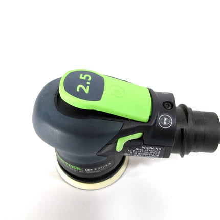 Festool Lex 3 77/2.5 Pneumatic Orbital Air Sander - ZeereeZ