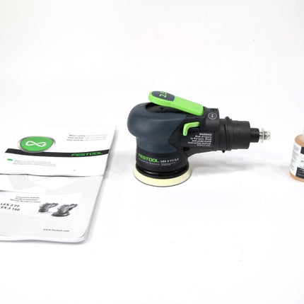 Festool Lex 3 77/2.5 Pneumatic Orbital Air Sander - ZeereeZ