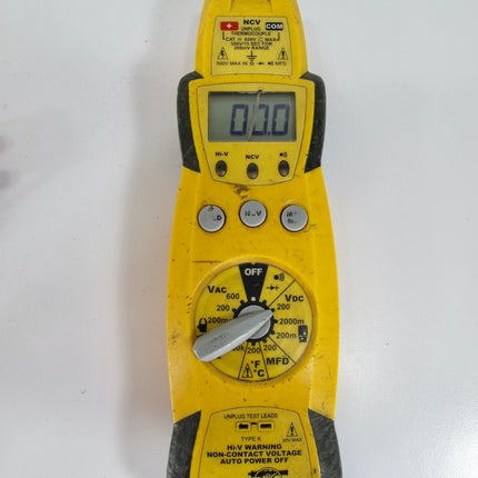 Fieldpiece HS33 HVAC/R Expandable Manual Ranging Stick Multimeter w/ ACH4 Clamp - ZeereeZ