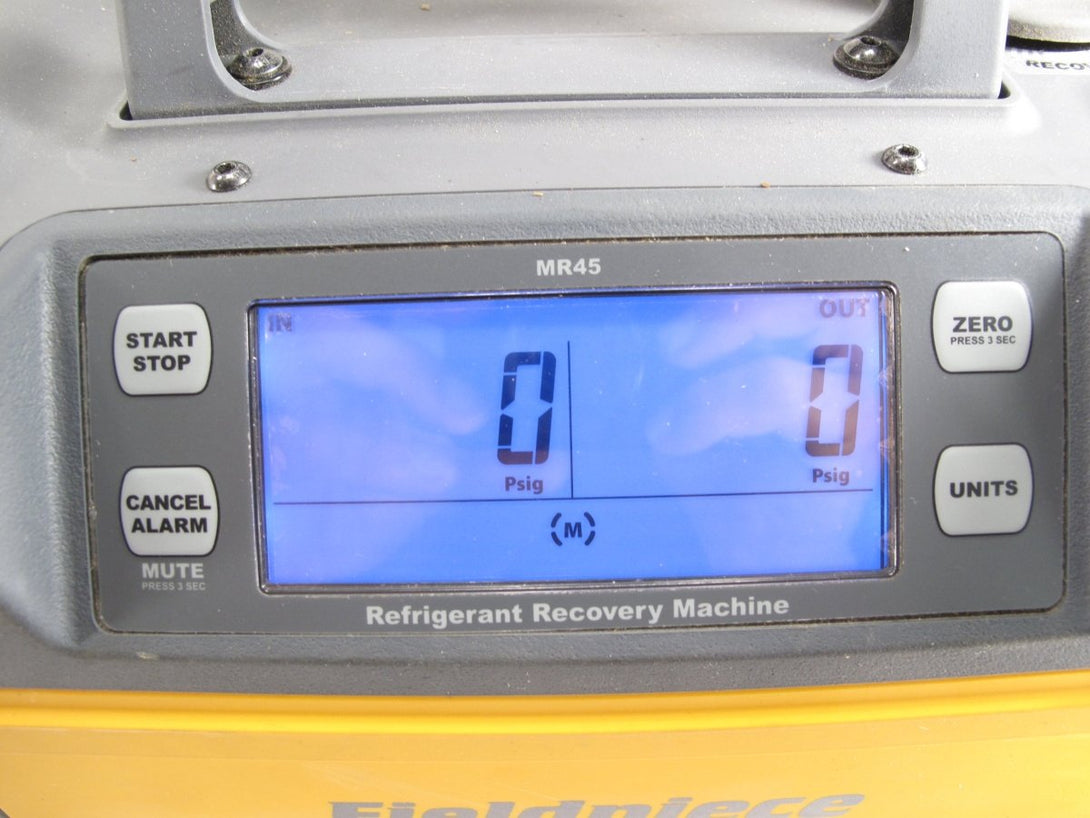 Fieldpiece MR45 Digital HVAC Refrigerant Recovery Machine - ZeereeZ