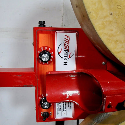 First Pitch Curveball Two Wheel Baseball Pitching Machine Up to 105mph with Automatic Ball Feeder - ZeereeZ