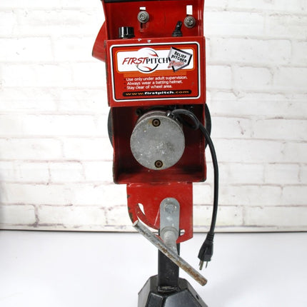 First Pitch Relief Pitcher Jr Motorized Baseball Pitching Machine 45 MPH - ZeereeZ
