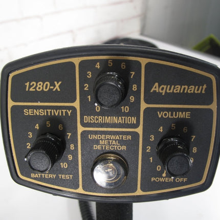 Fisher Research Labs 1280 - X Aquanaut Underwater All - Purpose Metal Detector with Coil - ZeereeZ