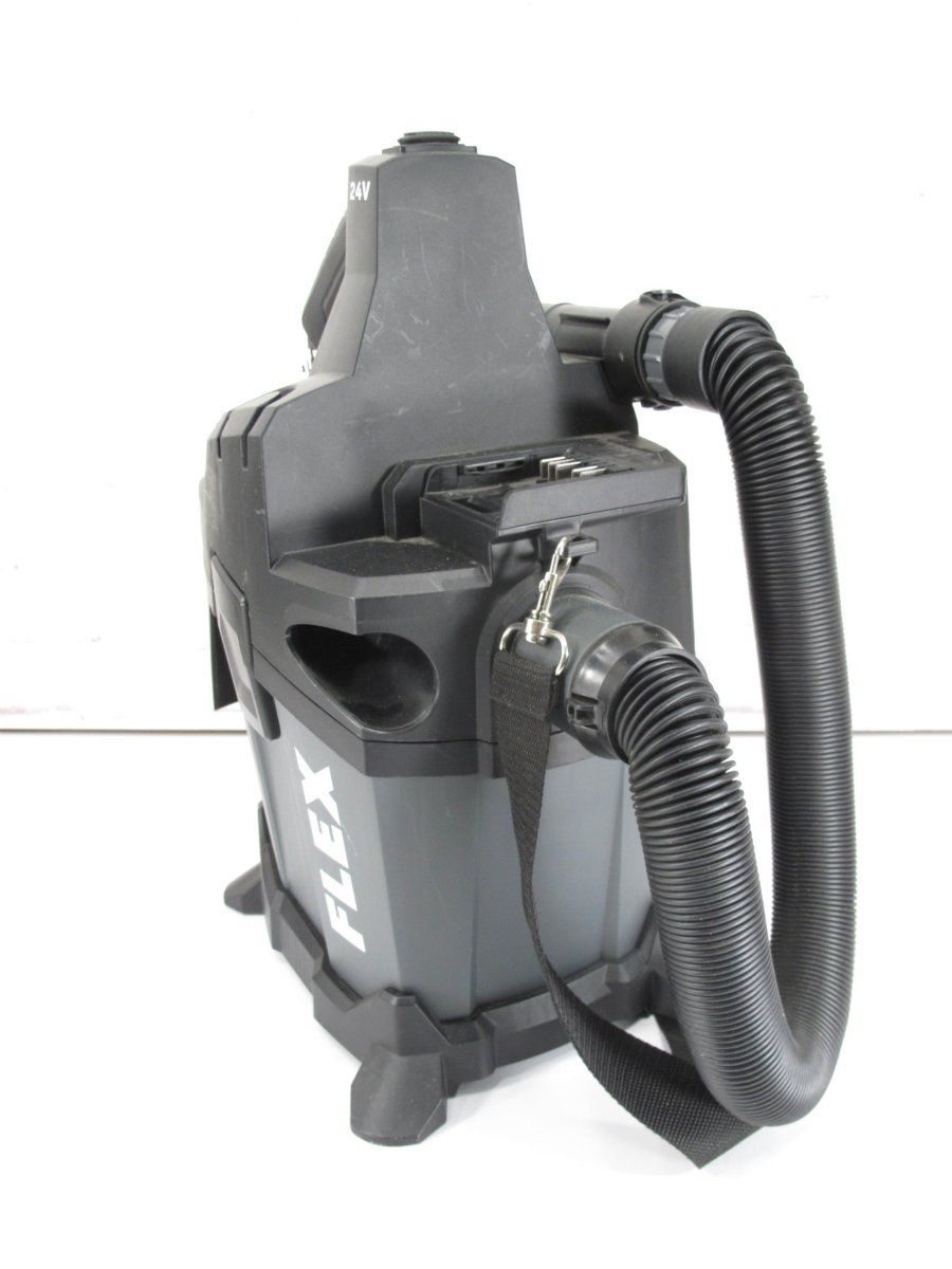 FLEX 24 - Volt 1.6 - Gallon Cordless Portable Wet/Dry Shop Vacuum - ZeereeZ