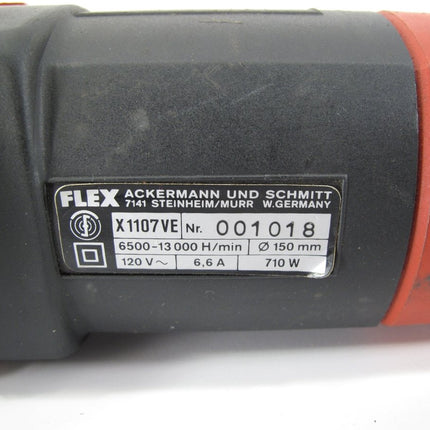 Flex X1107 VE Auto Body Shop Random Orbital Variable Speed Sander - ZeereeZ