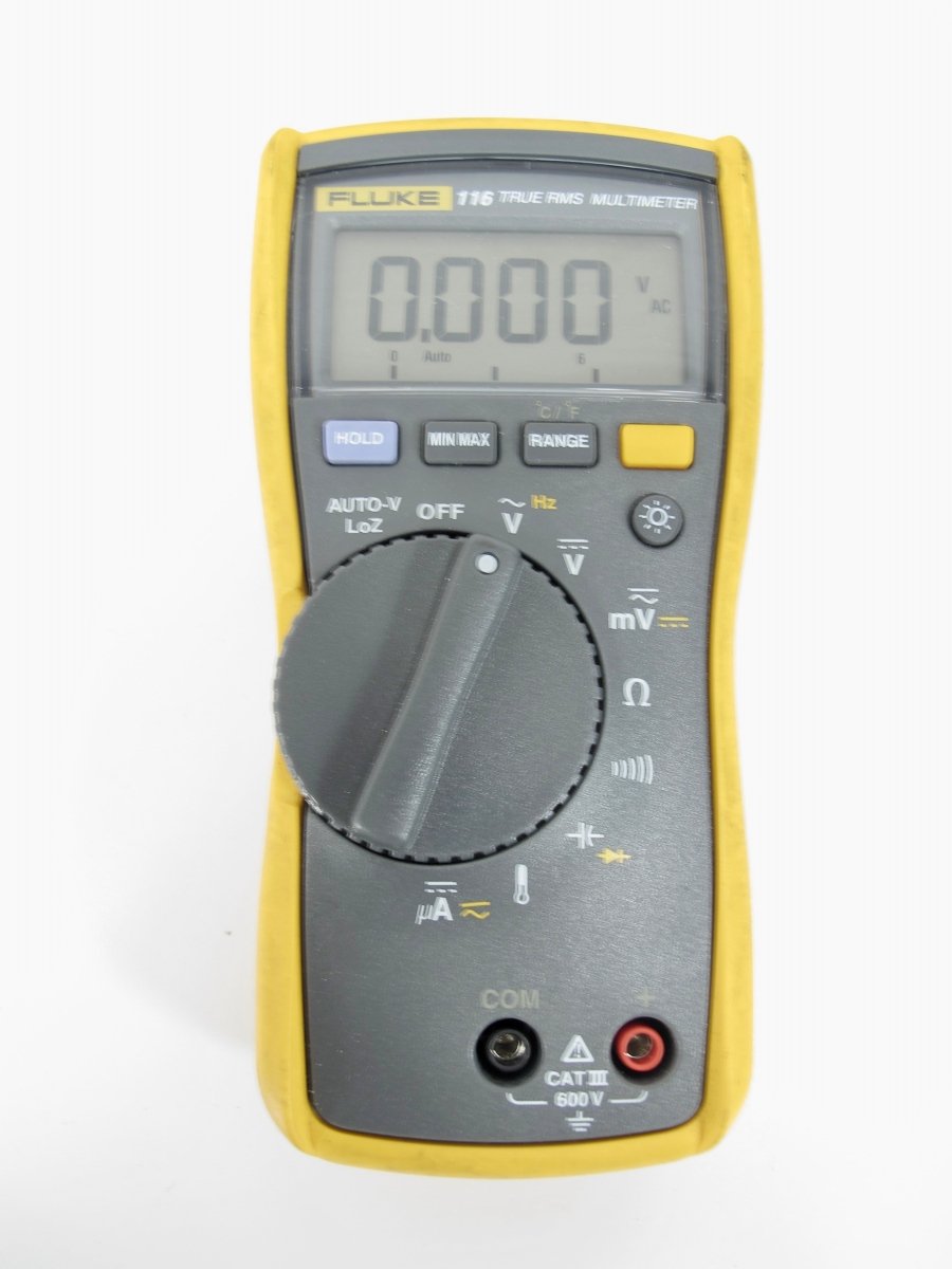 Fluke 116 HVAC True RMS Multimeter w/ Leads - ZeereeZ