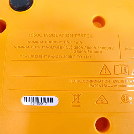 Fluke 1550C 5kv Megohmmeter Insulation Resistance Tester Meter - ZeereeZ