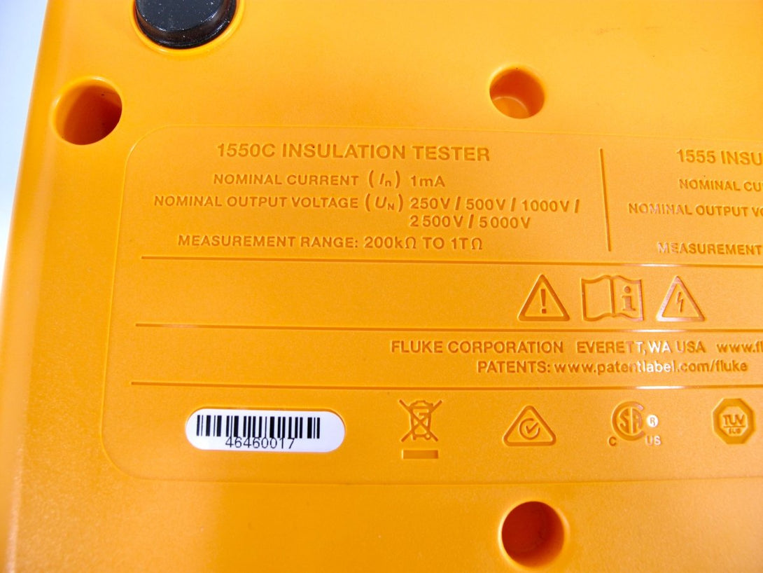 Fluke 1550C 5kv Megohmmeter Insulation Resistance Tester Meter - ZeereeZ