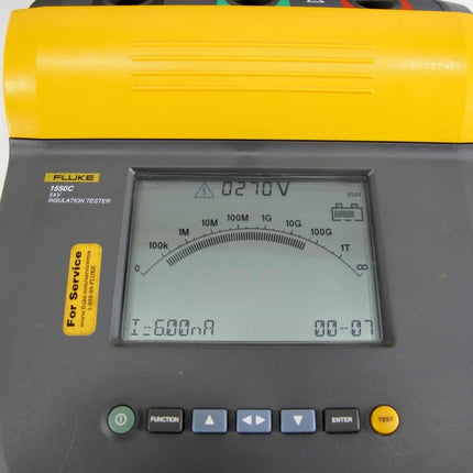 Fluke 1550C 5kv Megohmmeter Insulation Resistance Tester Meter - ZeereeZ