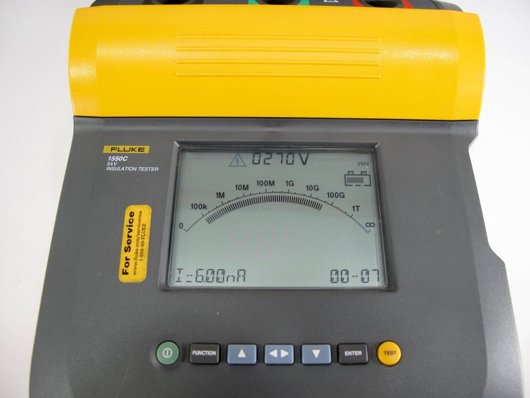 Fluke 1550C 5kv Megohmmeter Insulation Resistance Tester Meter - ZeereeZ